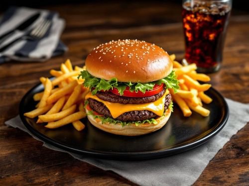 Kral Burger Menü
