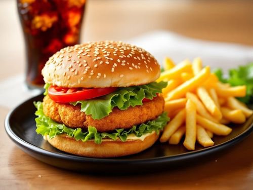 Tavuk Burger Menü