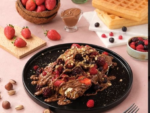 Kızıl Tutku Waffle 2 Kişilik