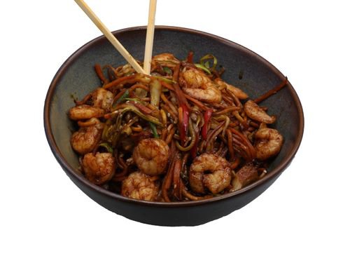 Karidesli Noodle