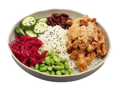Soslu Çıtır Tavuk Bowl