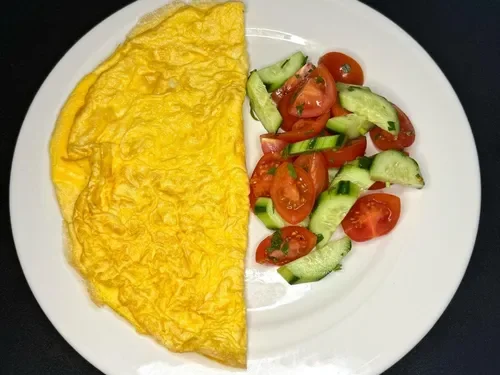 Beyaz Peynirli Omlet