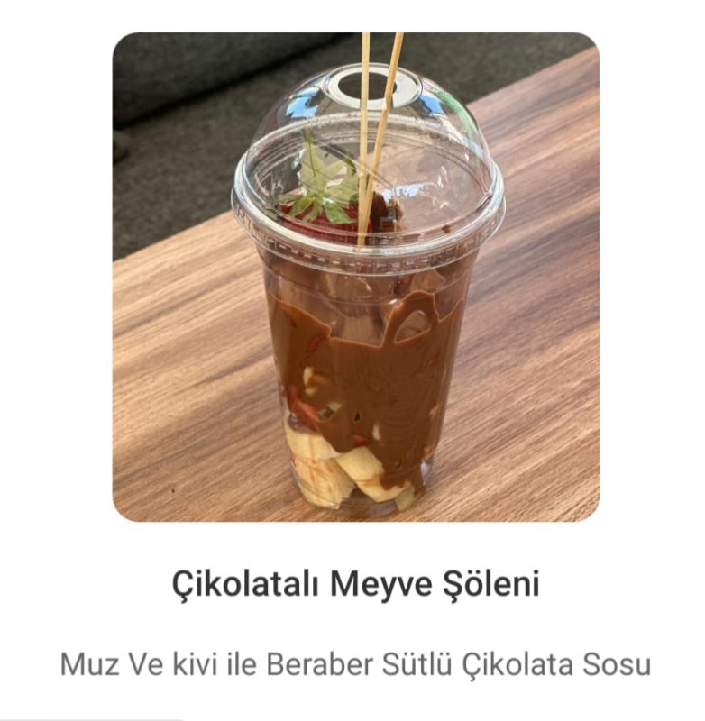 Çikolatalı Meyve Şöleni