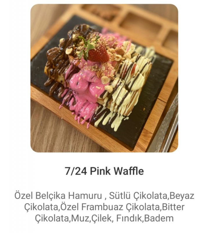 7/24 Pink Waffle