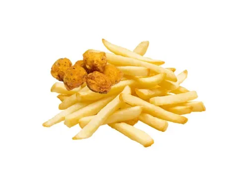 Patates Kızartması & Tavuk Topu (4 Adet)