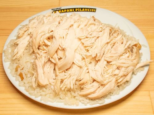 Ekstra Tavuklu Pilav (1.5 Porsiyon)
