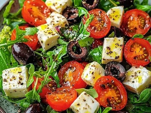 Peynirli Roka Salatası