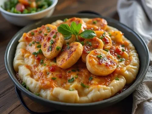Mantarlı Kaşarlı Omlet