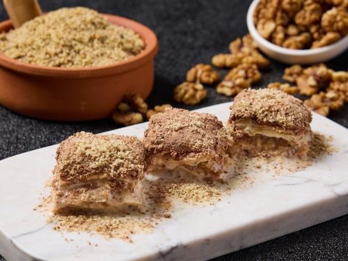 Cevizli Çikolatalı Soğuk Baklava (500 g)