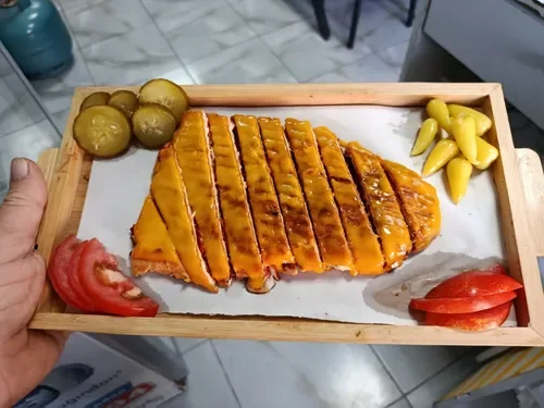 Tam Ekmek Cheddarlı Basmalı Tost