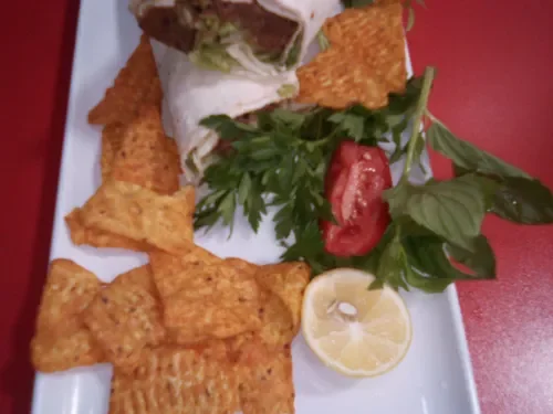 Doritoslu Çiğ Köfte Dürüm