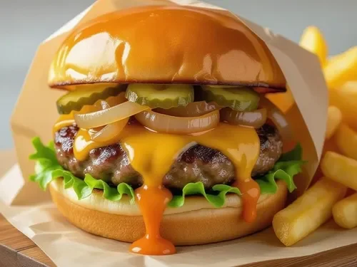 Cheese Burger & Patates Tava