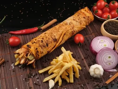 Hatay Usulü Tavuk Döner Dürüm (100 g)