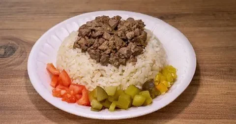 Pilav üstü ciğer(1 porsiyon)
