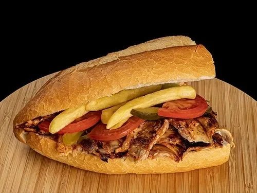 Yarım Ekmek Tavuk Döner (65 g)