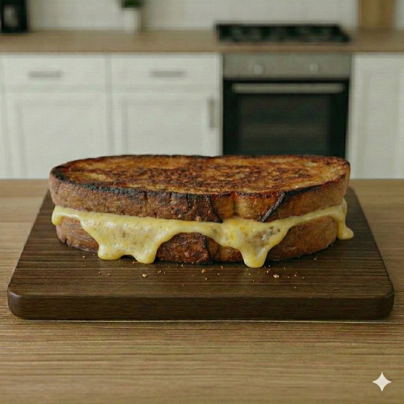 Duble Çift Kaşarlı Tost