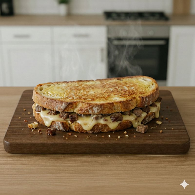 Duble Kavurmalı Tost
