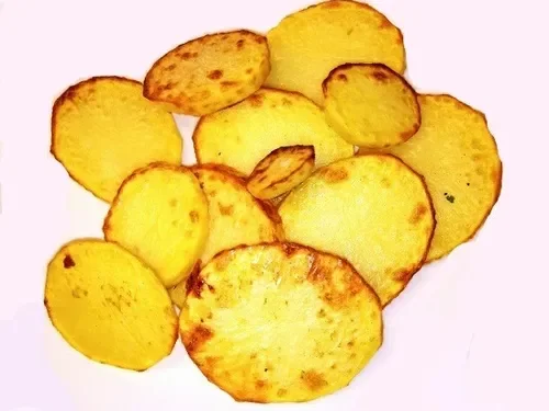 Yağsız Fırın Patates (10 Dilim)