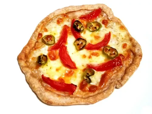 Tel Peynir Domates & Biberli Pide (Küçük Boy)
