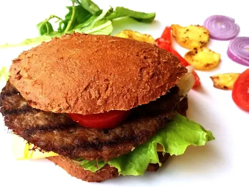 Glütensiz Hamburger
