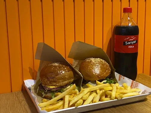İkili Atom Burger Menü