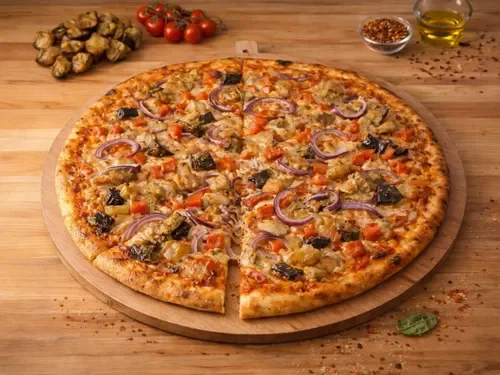 Patlıcanlı Pizza (XXL Boy)
