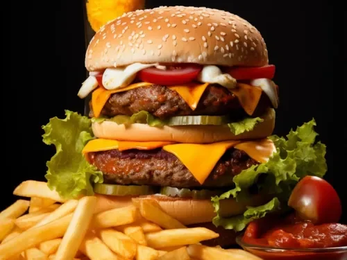 CheeseBurger (90 g) Menü