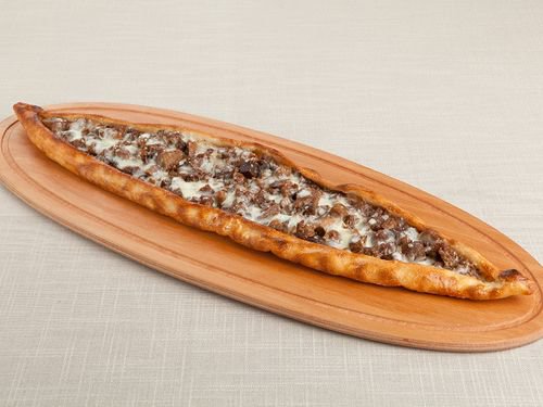 Kavurmalı Kaşarlı Pide (Açık)